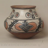 Large San Ildefonso Polychrome Jar, c.1900-1905 Image 3