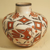 Acoma Polychrome Parrot Jar by Marie Z. Chino Image 3