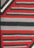 Chief's Blanket-Style Navajo Rug, c.1940 Image 3
