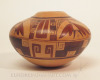 Hopi Polychrome Moth Jar by Vernida Polacca Nampeyo Image 2
