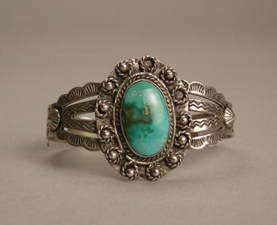 Navajo Turquoise Bracelet, Trusdell Collection