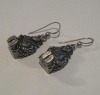 Silver Storyteller Earrings Image 3