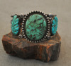 Zuni Turquoise and Silver Bracelet, c.1930 Image 3