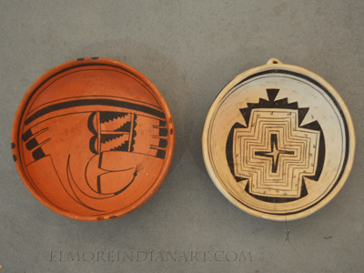 Two Hopi Open Bowls by Nampeyo