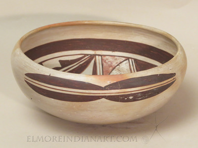 Rare Hopi Bowl by Nampeyo and Fannie, c.1925