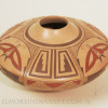 Hopi Polychrome Seed Jar with Moth Design by Jeremy Adams Nampeyo Image 3