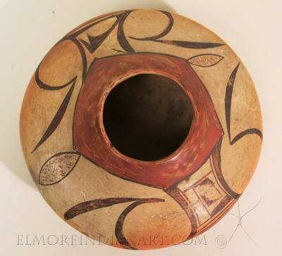 Hopi Yellowware Seed Jar by Nampeyo, c.1900