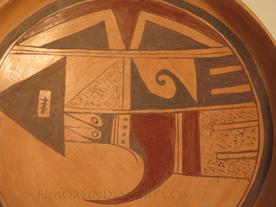 Contemporary Hopi Bowl by Vernida Polacca Nampeyo