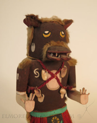 Hopi Bear Kachina, Otto Pentewa c.1950 