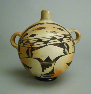 Hopi Canteen by Nampeyo, c.1910