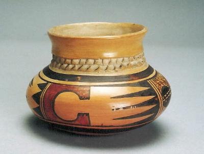 Nampeyo/Fannie Jar with Corrugation, c. 1920 