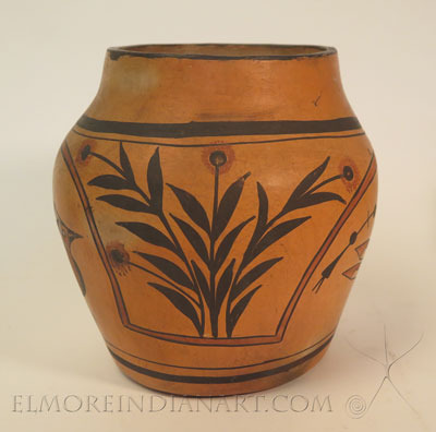Rare Hopi Jar With Bird By Nampeyo, c.1900