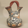 Isleta Polychrome Wedding Vase, c. 1920 Image 1
