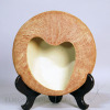 Rare Hopi Bowl w/ Heart-Shaped Mouth by Dextra Quotskuyva Image 1