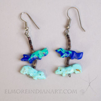 Zuni Fetish Earrings