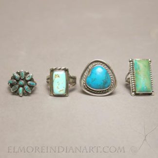 Four Silver Rings