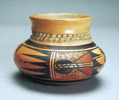 Nampeyo/Fannie Jar with Corrugation, c. 1920