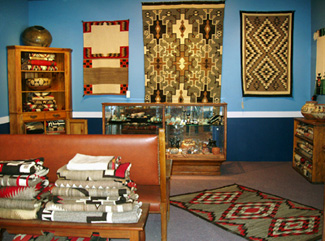 Steve Elmore Indian Art - Gallery interior