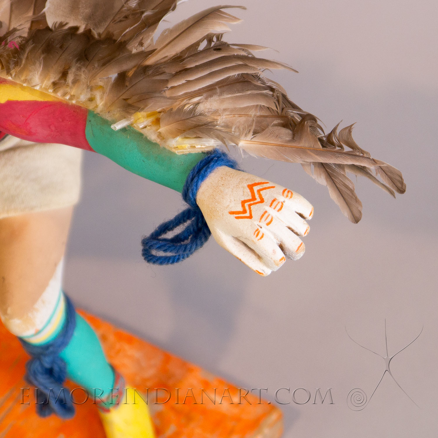 Hopi Eagle Dancer “Kwahu” Kachina, 1968 - Image 11