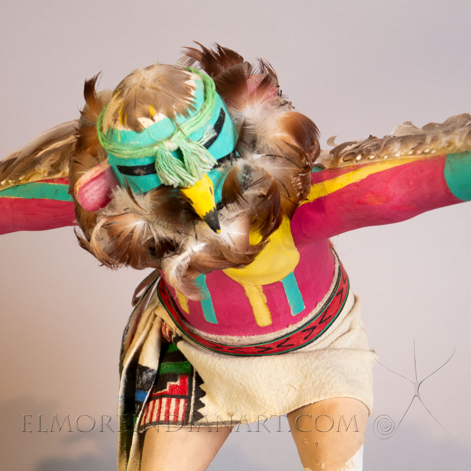 Hopi Eagle Dancer “Kwahu” Kachina, 1968 - Image 12