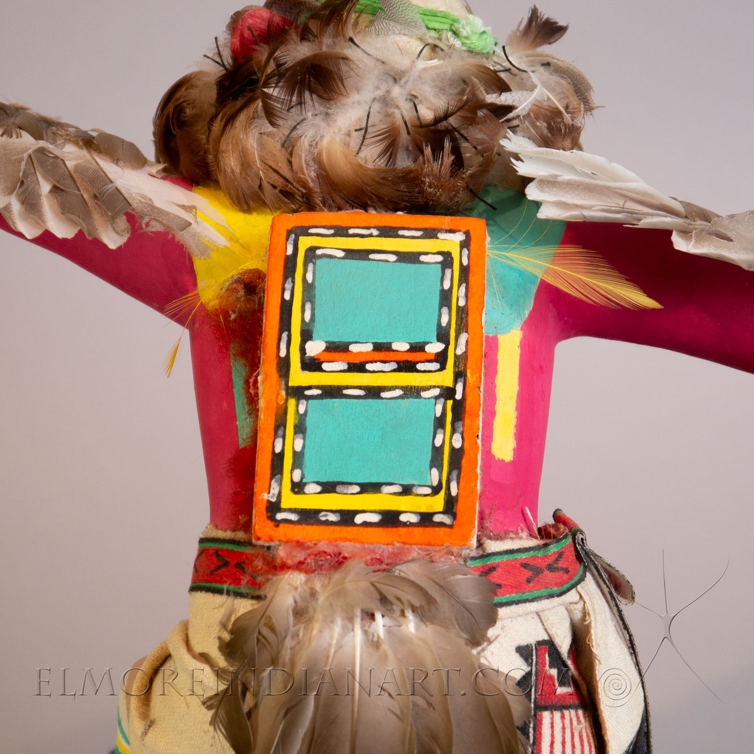 Hopi Eagle Dancer “Kwahu” Kachina, 1968 - Image 8