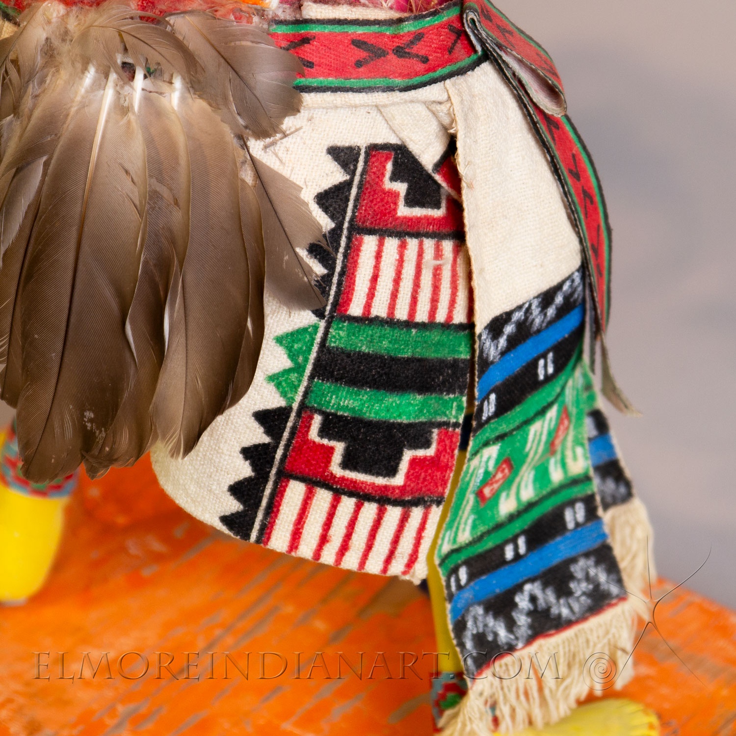 Hopi Eagle Dancer “Kwahu” Kachina, 1968 - Image 10