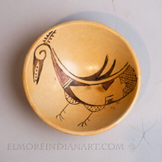 Hopi Polychrome Bird Dish
