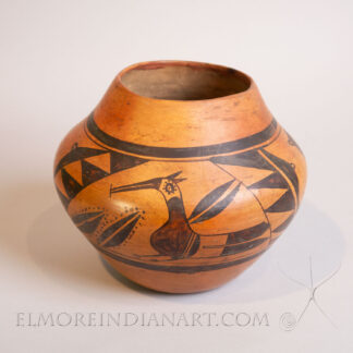 Hopi Jar w/ Bird design by Nampeyo Family, c. 1910-20