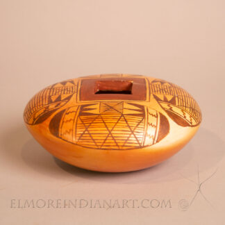 Batwing Migration Jar w/ Square Hole by Vernida Polacca, 2026