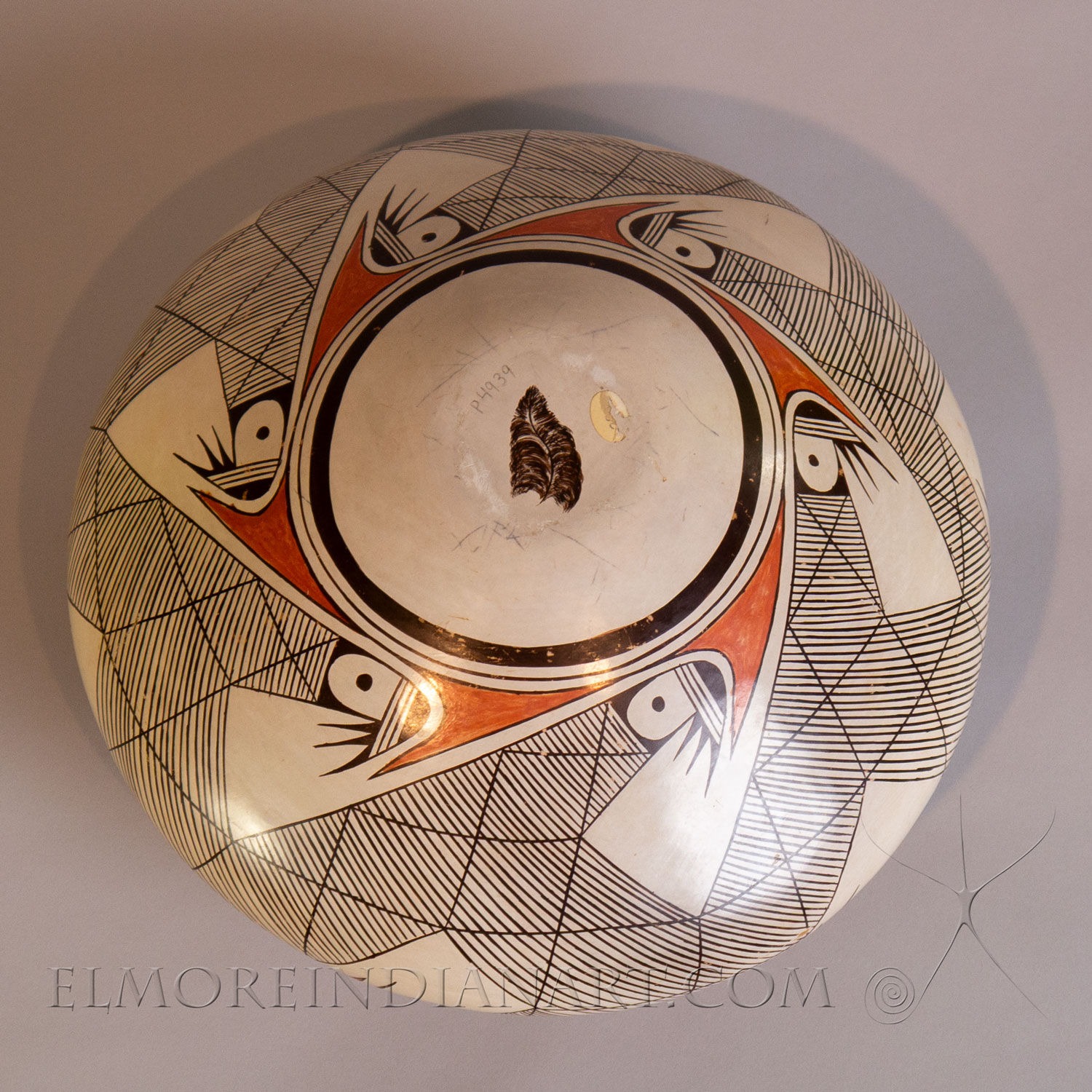 Large Migration Jar w/ Award Ribbons by Helen Naha, 1972 - Image 13