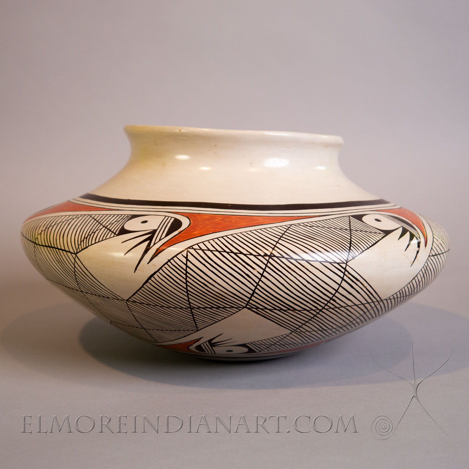 Large Migration Jar w/ Award Ribbons by Helen Naha, 1972 - Image 11