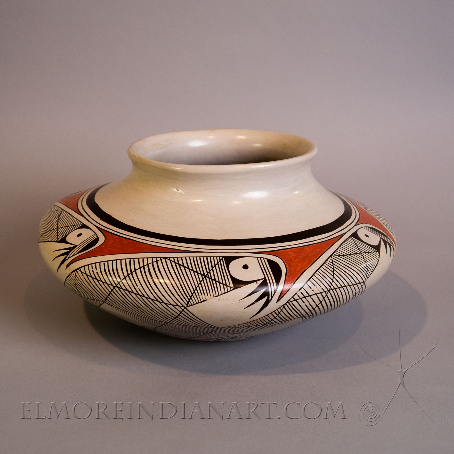 Large Migration Jar w/ Award Ribbons by Helen Naha, 1972 - Image 12