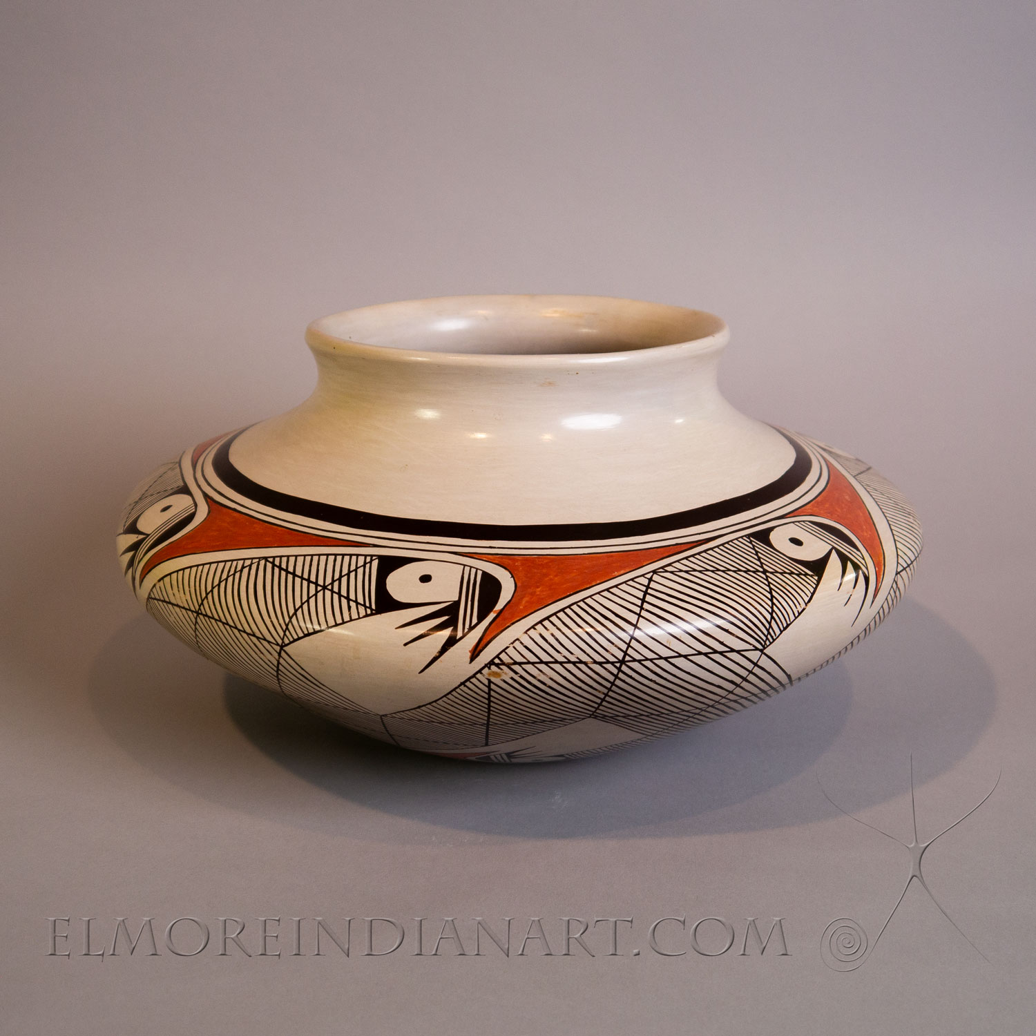 Large Migration Jar w/ Award Ribbons by Helen Naha, 1972 - Image 8