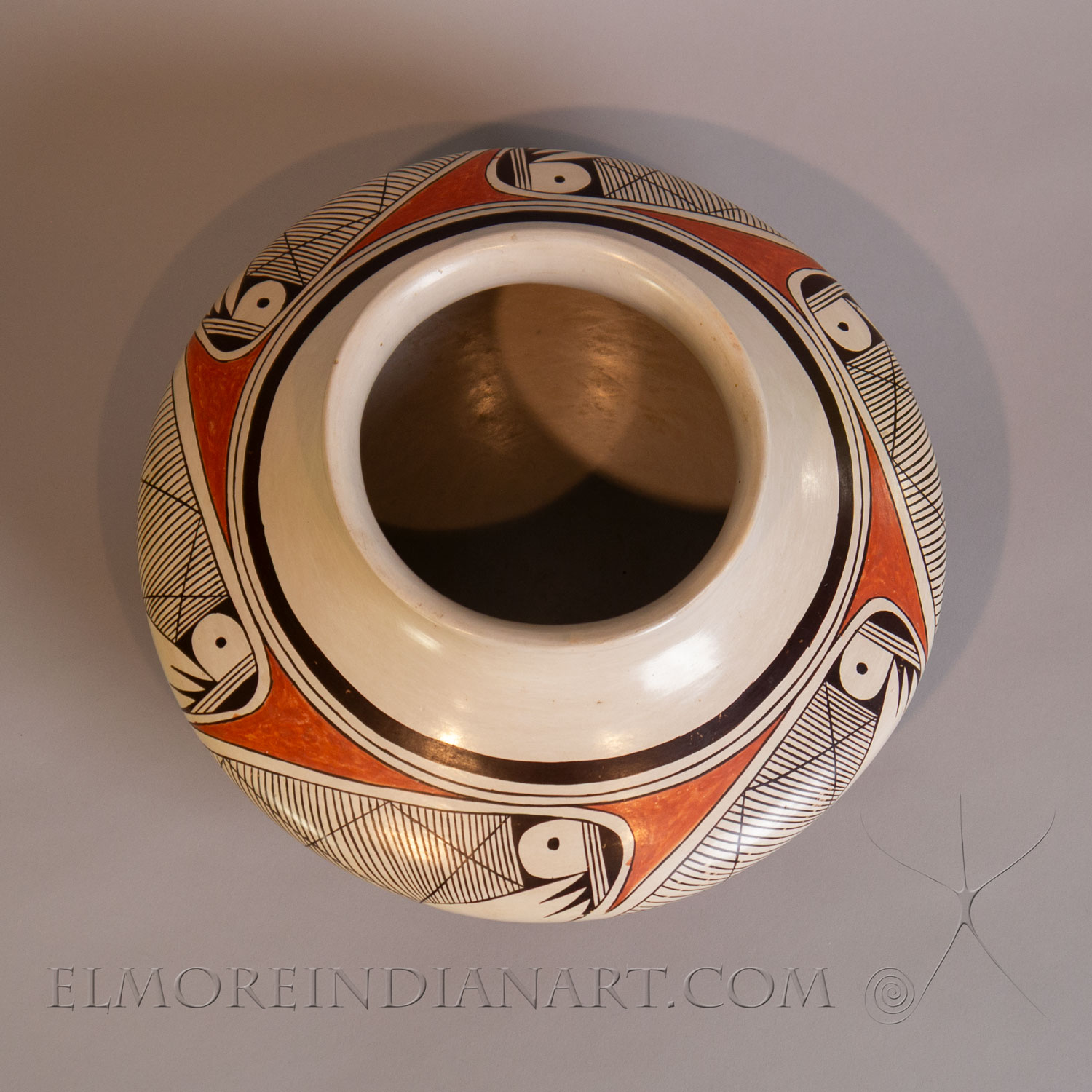 Large Migration Jar w/ Award Ribbons by Helen Naha, 1972 - Image 6