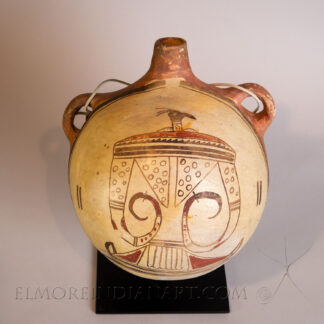 Large Hopi Polacca Canteen by Nampeyo, c. 1890