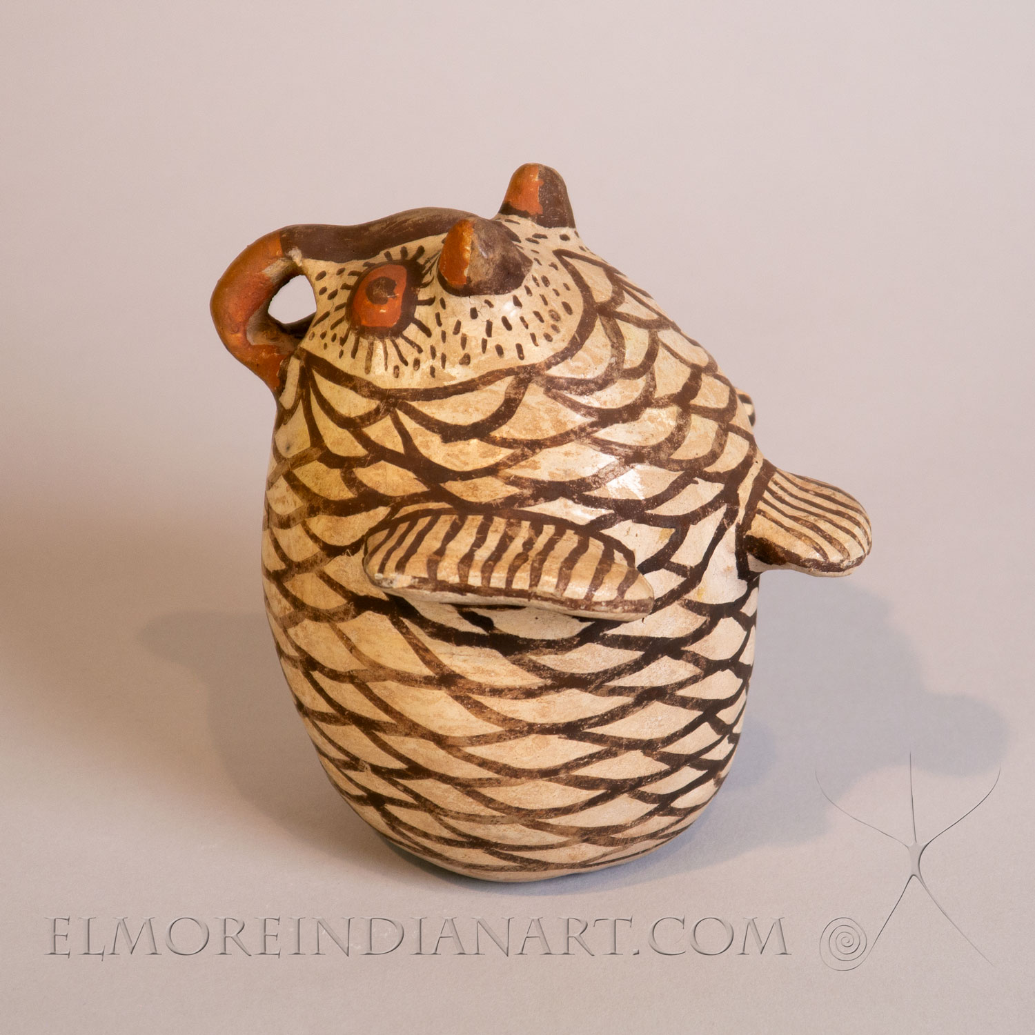 Zuni Owl, c. 1920 - Image 5