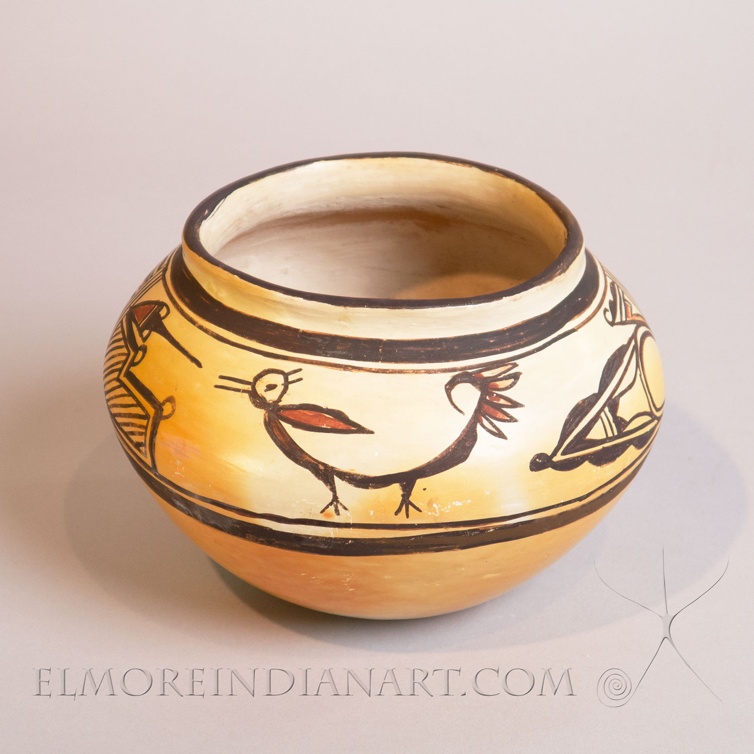 Traditional Hopi Polychrome Jar w/ Zuni Influence by Nampeyo, c. 1900